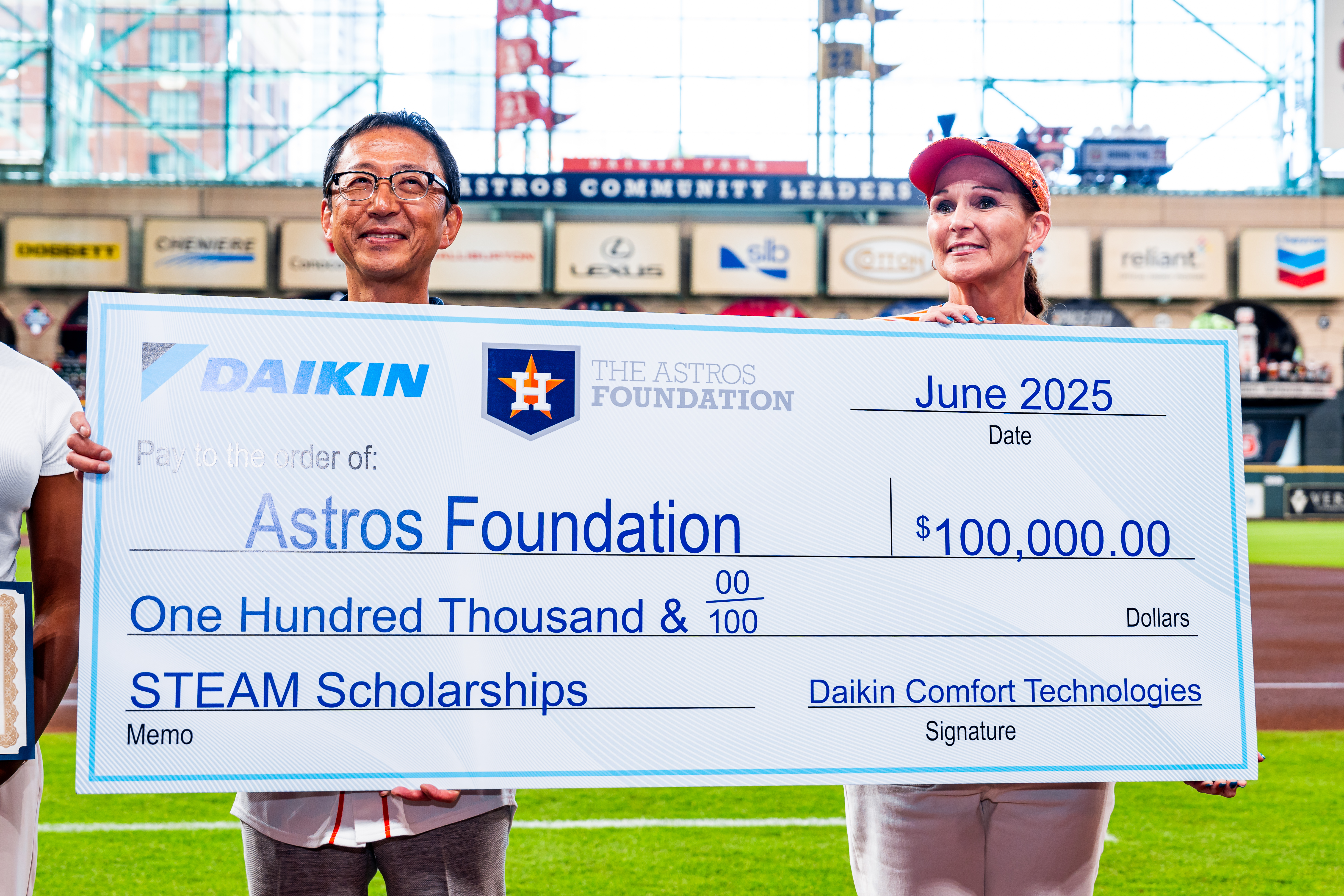 Daikin Park STEAM Scholarship Winners 2025